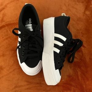 Adidas platform life style shoes